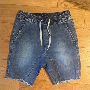 ZANEROBE Sureshot Denim Shorts – Dark Blue – Size 30 – Like New